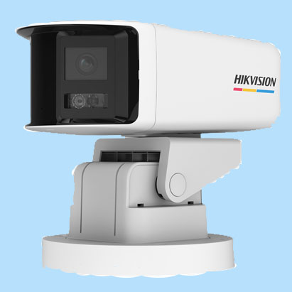 全彩拼接广角网络摄像机